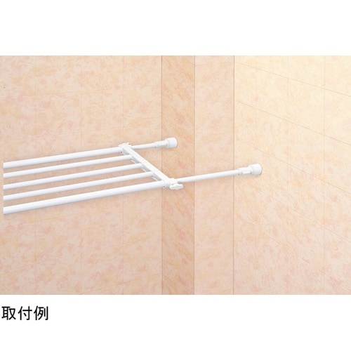 TS−65 突ぱり伸縮棚 白 小
