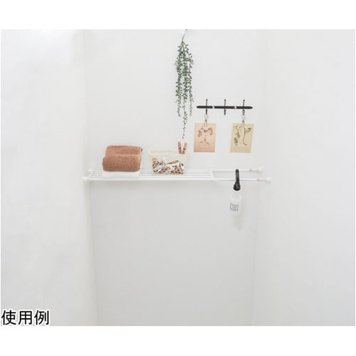 TS−65 突ぱり伸縮棚 白 小