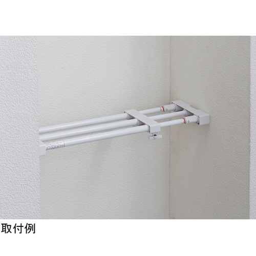 KBS−35 突ぱりフラットスリム棚 S