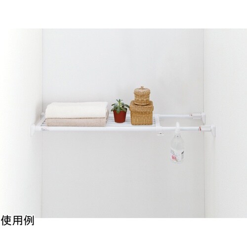 TAI−20 突ぱりパワフル伸縮棚 白