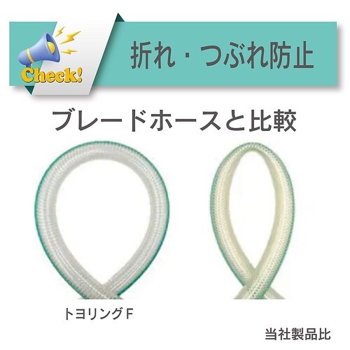 食品・飲料水等の搬送用耐熱耐圧ホース ト