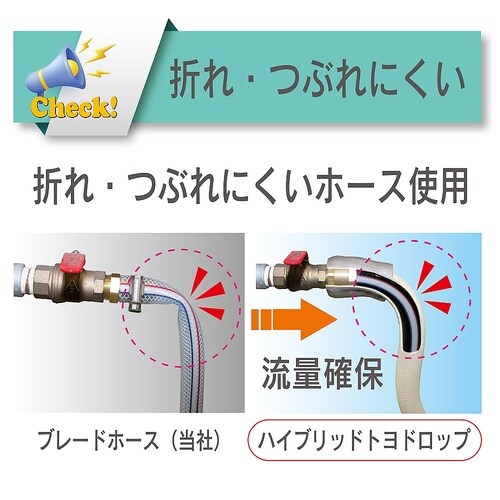 冷却水結露防止用耐圧ブレードホース ハイ