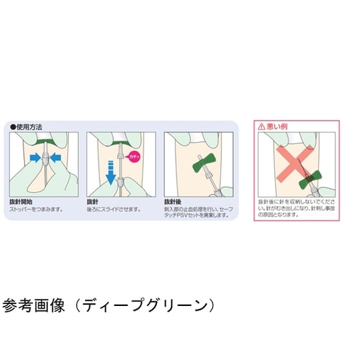 医≫セーフタッチRPSV 21G×5/8 ハ