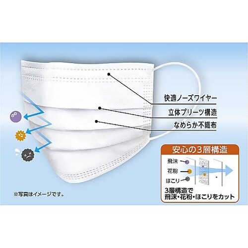 51904 99%カット不織布マスク