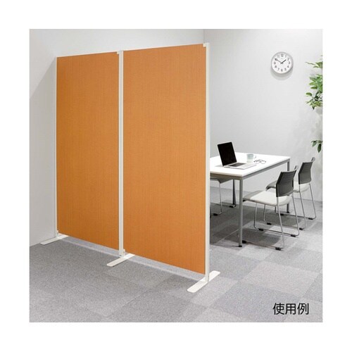木製パネル スチールパーティション 片側