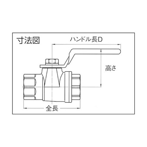 ステンレス製禁油処理3方ボールバルブ(L