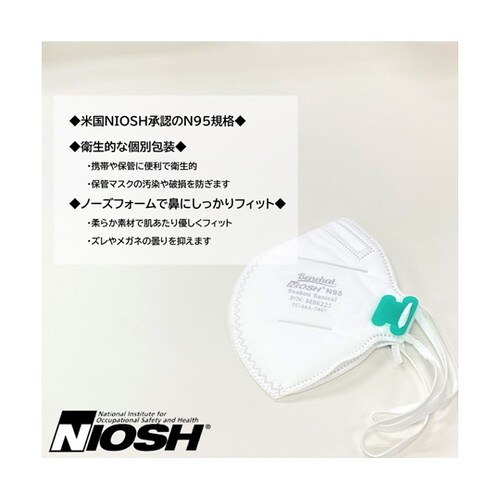 JN001−C N95マスク折りたたみ型