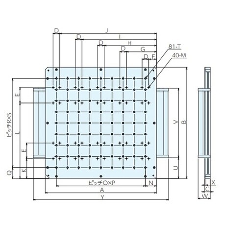 測定用搬送パレット MVCP500