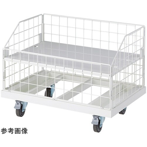 高耐荷重ジャンブルワゴン 白 W90cm