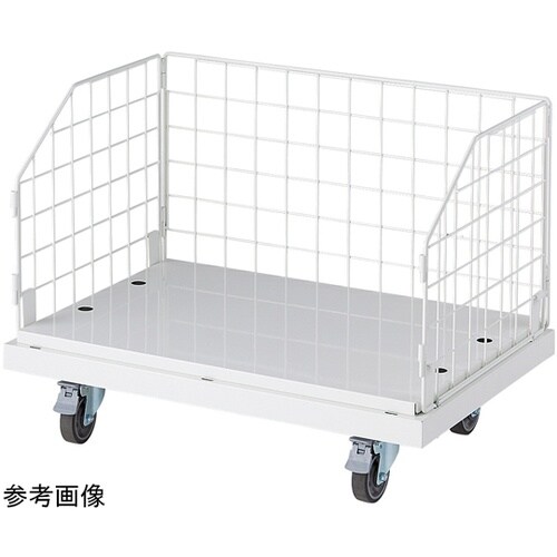 高耐荷重ジャンブルワゴン 白 W90cm