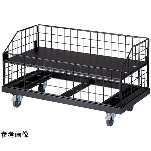 高耐荷重ジャンブルワゴン 黒 W90cm