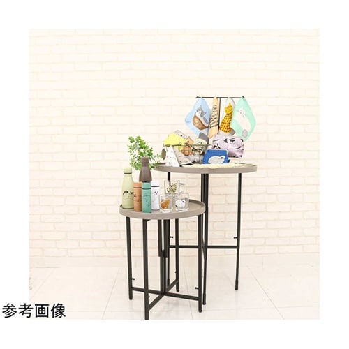 高さ調整機能付き円形ディスプレイテーブル