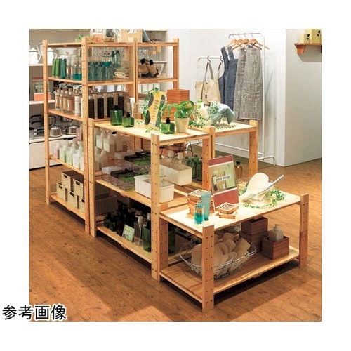 ウッドシェルフ W90cm H150cm