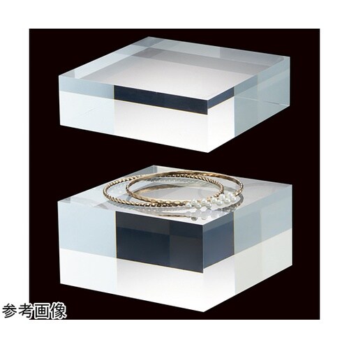 アクリル角柱 10cm角 H5cm 61