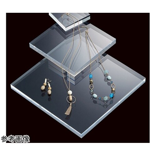 アクリル厚板ステージ 正方形 30cm角