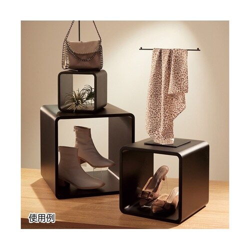 ディスプレイキューブ ホワイト 20cm