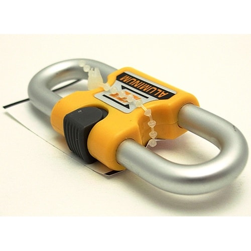 スライドフック アルミ 黄 HJ6PAY