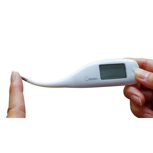 医≫電子体温計 ホワイト TO−204WT