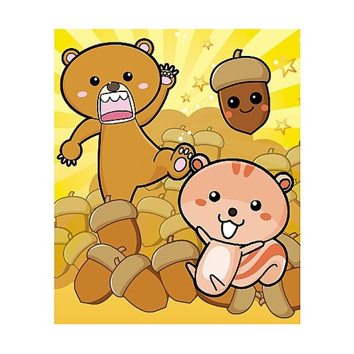 りすとくまのドキドキ森のすごろく 742