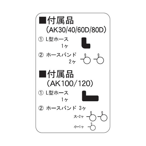 浄化槽ブロワポンプ 風量60L AK−6