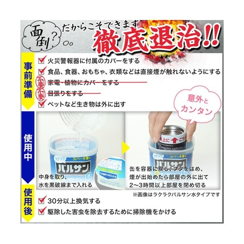 ラクラクバルサン 火を使わない水 6g×