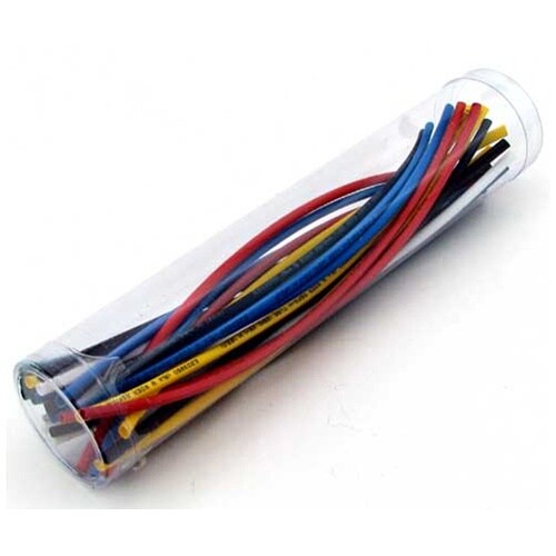 収縮チューブセット φ2mm×6色 24