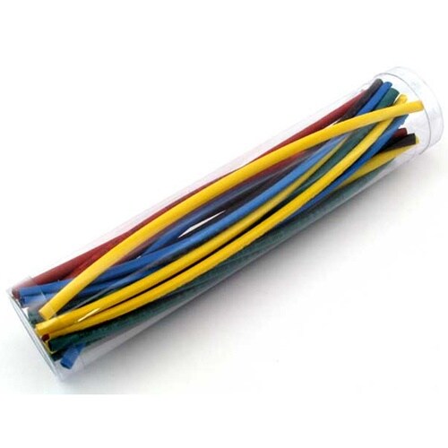 収縮チューブセット φ3mm×6色 24