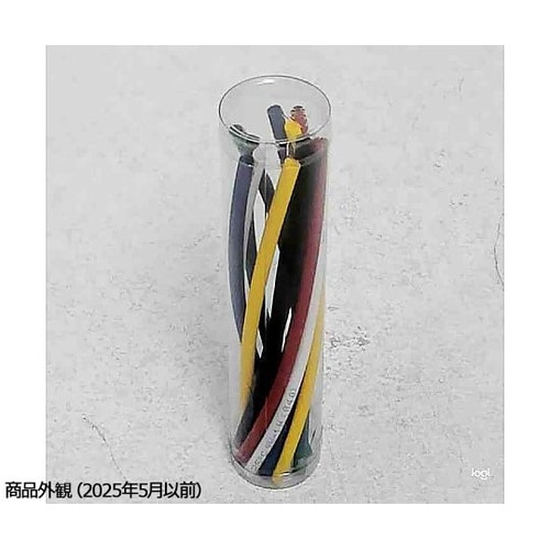 収縮チューブセット φ4mm×6色 12