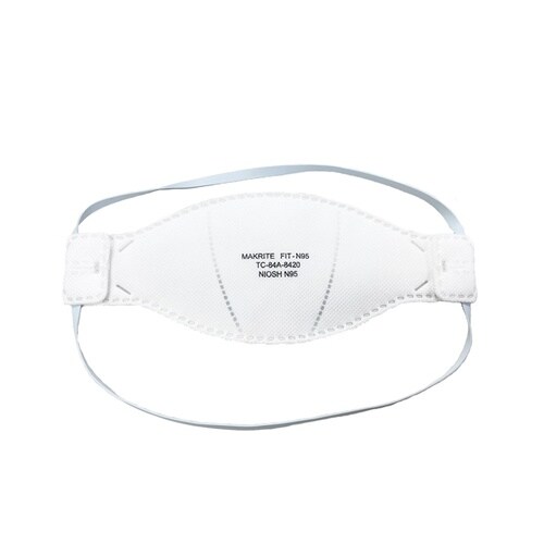 Makrite N95マスク 柳葉型 折
