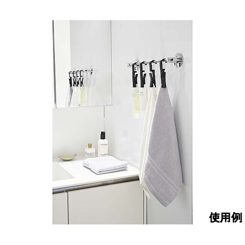 122mm フック付回転式クリップ(4個