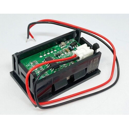 7セグLED 電圧計モジュール 赤 BD