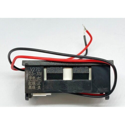 7セグLED 電圧計モジュール 赤 BD