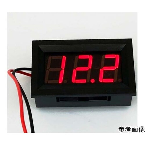 7セグLED 電圧計モジュール 赤 BD