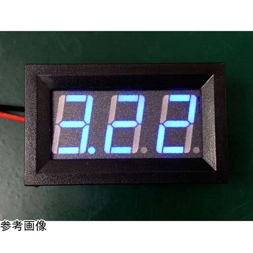 7セグLED 電圧計モジュール 青 BD