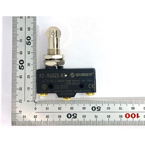 マイクロスイッチ パネル取り付けローラー