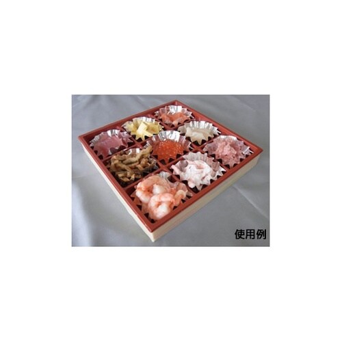 折箱 CWH−角6.5−9 赤−かすり(