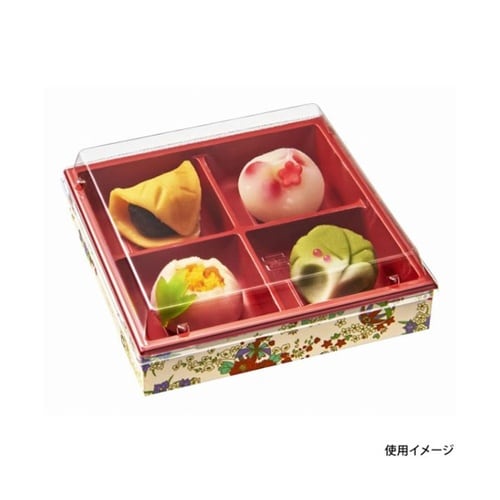 折箱 CWH−角5.5−4 赤−鼓(ボ)