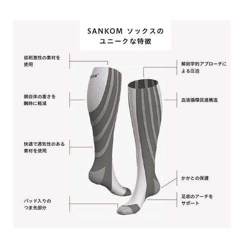 パテントコンプレッションライトソックス