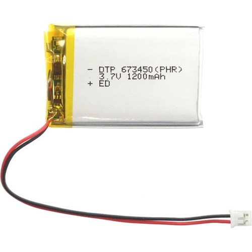 リチウムイオンポリマー電池(3.7V、1