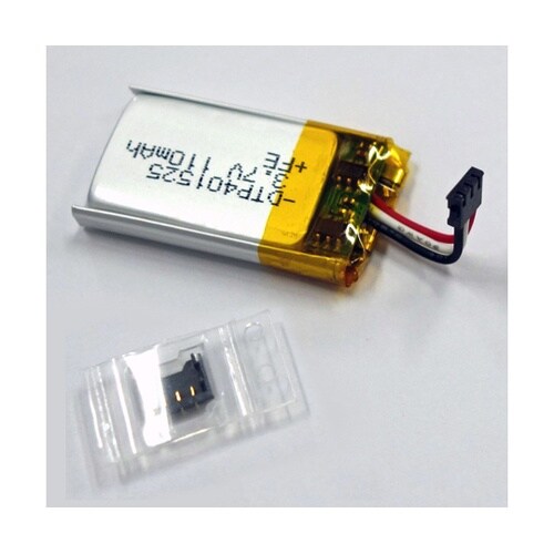 リチウムイオンポリマー電池(3.7V、1
