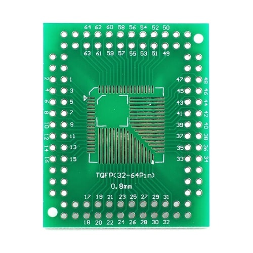 ピッチ変換基板 TQFP 32ピン 64