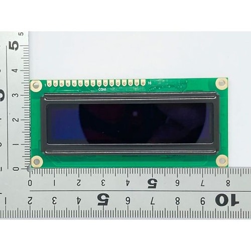 OLEDモジュール 16文字×2行 緑文