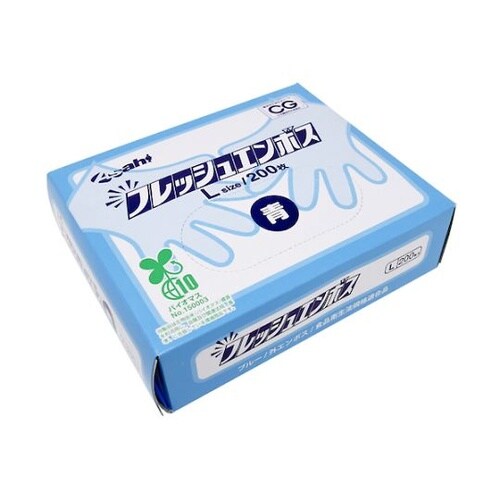 バイオマス ポリエチレン手袋 フレッシュ