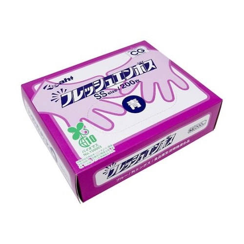 バイオマス ポリエチレン手袋 フレッシュ