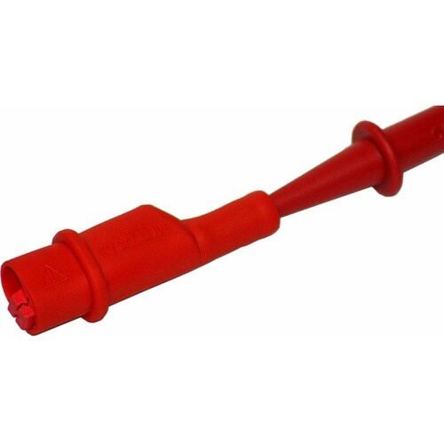 絶縁ミニワニ口クリップ 赤・黒セット T