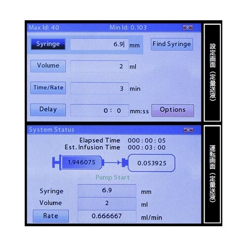 プログラマブルシリンジポンプ ヒュージョ