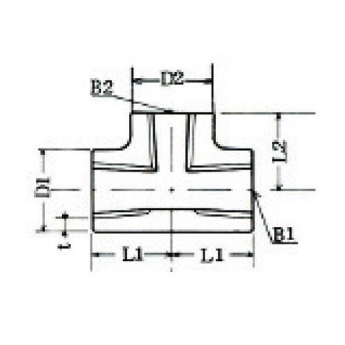 銅合金 異径チーズ BC RT1−1/4