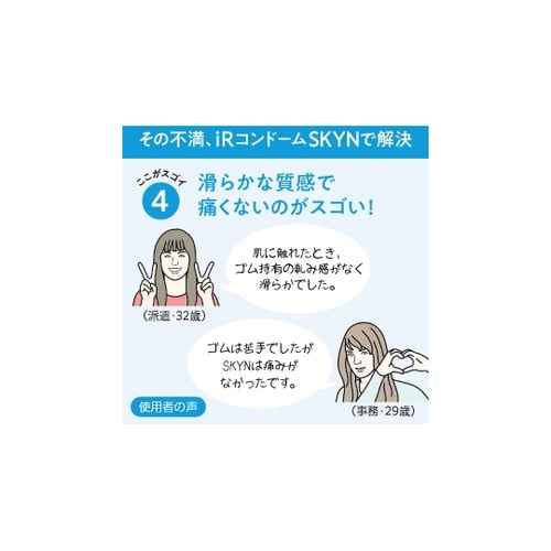 医≫IR製コンドームSKYN エクストラルブ
