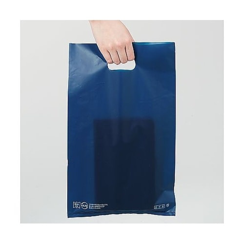 ポリ袋ハード型 白 30×45cm 厚み