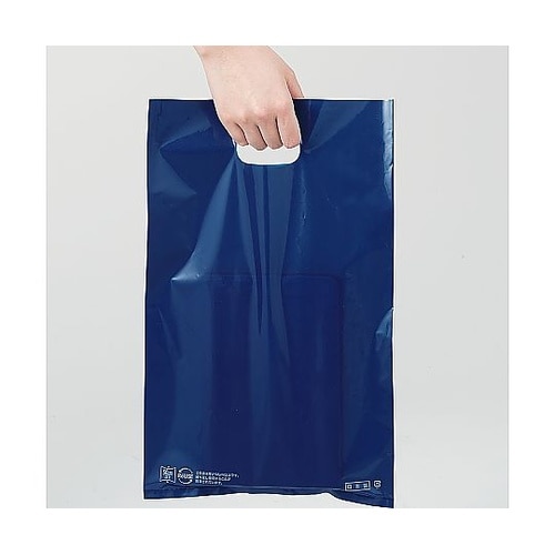ポリ袋ソフト型 白 30×45cm 厚み